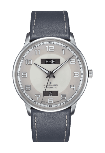 JUNGHANS MASTER DRIVER DAY-DATE 38.4mm 027/4720.00 Gris