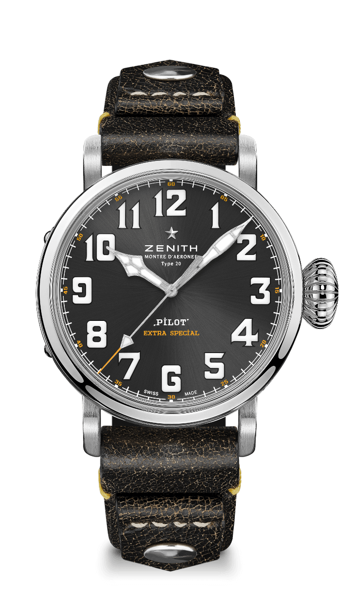 ZENITH TYPE 20 EXTRA SPECIAL 45MM 45mm 03.2434.679/20.I010 Grey
