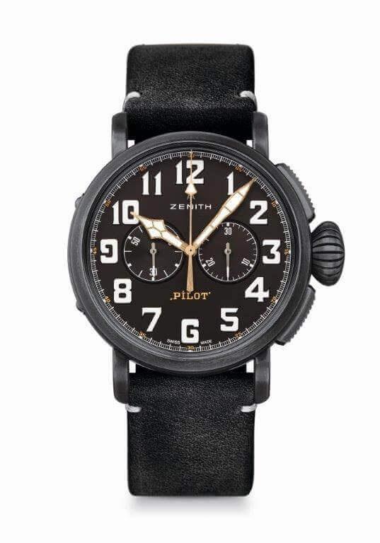 ZENITH TYPE 20 EXTRA SPECIAL CHRONOGRAPH 45mm 11.2432.4069/21.C9000 Black