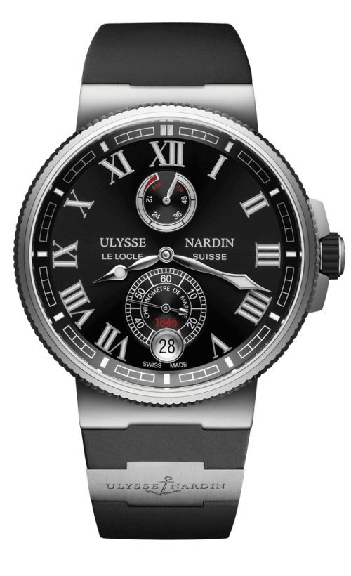 ULYSSE NARDIN MARINE CHRONOMETER 43mm 1183-126-3-42 Black