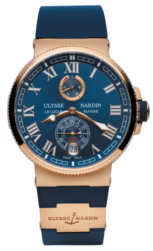 ULYSSE NARDIN MARINE CHRONOMETER 43mm 1186-126-3-43 Blue