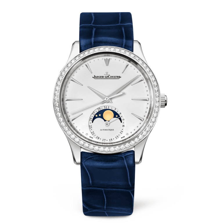 JAEGER-LECOULTRE MASTER ULTRA THIN MOON 34mm 34mm 1258401 Silver