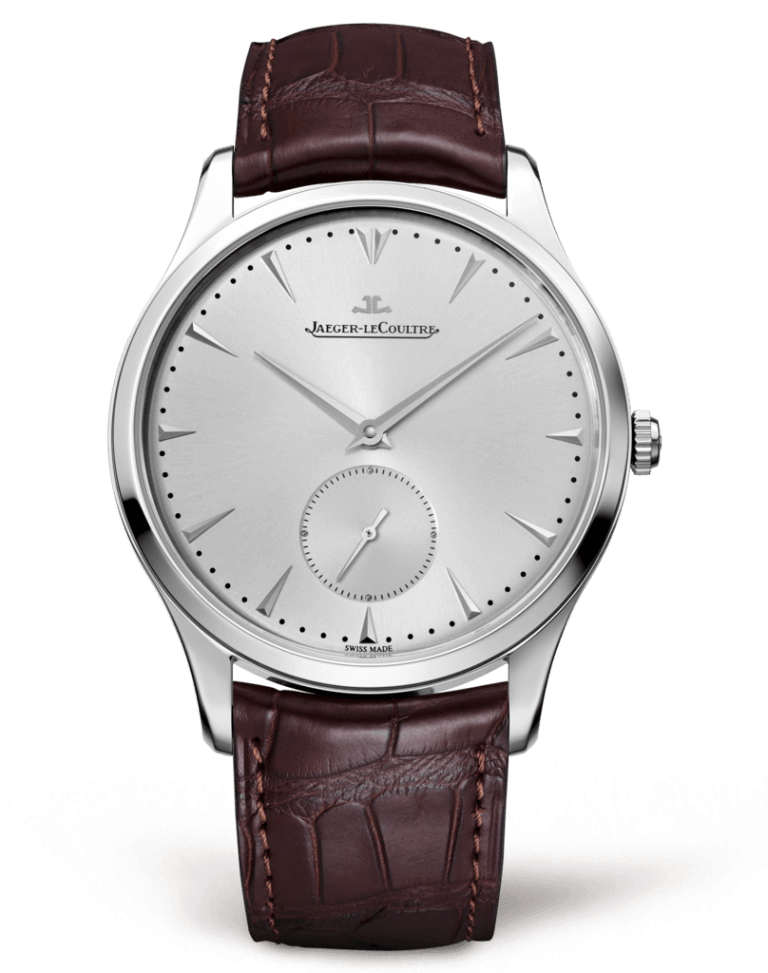 JAEGER-LECOULTRE MASTER ULTRA THIN SMALL SECOND 40mm 1358420 Argenté