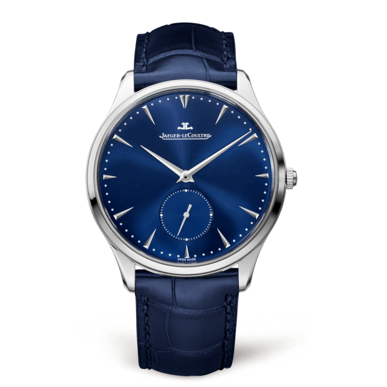 JAEGER-LECOULTRE MASTER ULTRA THIN SMALL SECOND 40mm 1358480 Blue