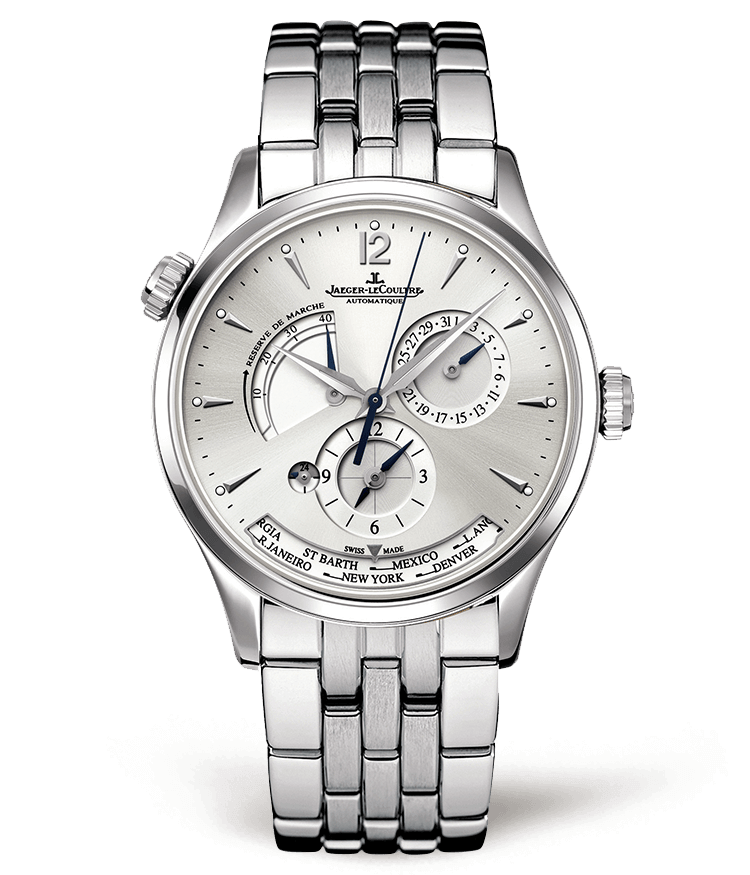 JAEGER-LECOULTRE MASTER GEOGRAPHIC 39mm 1428121 Silver