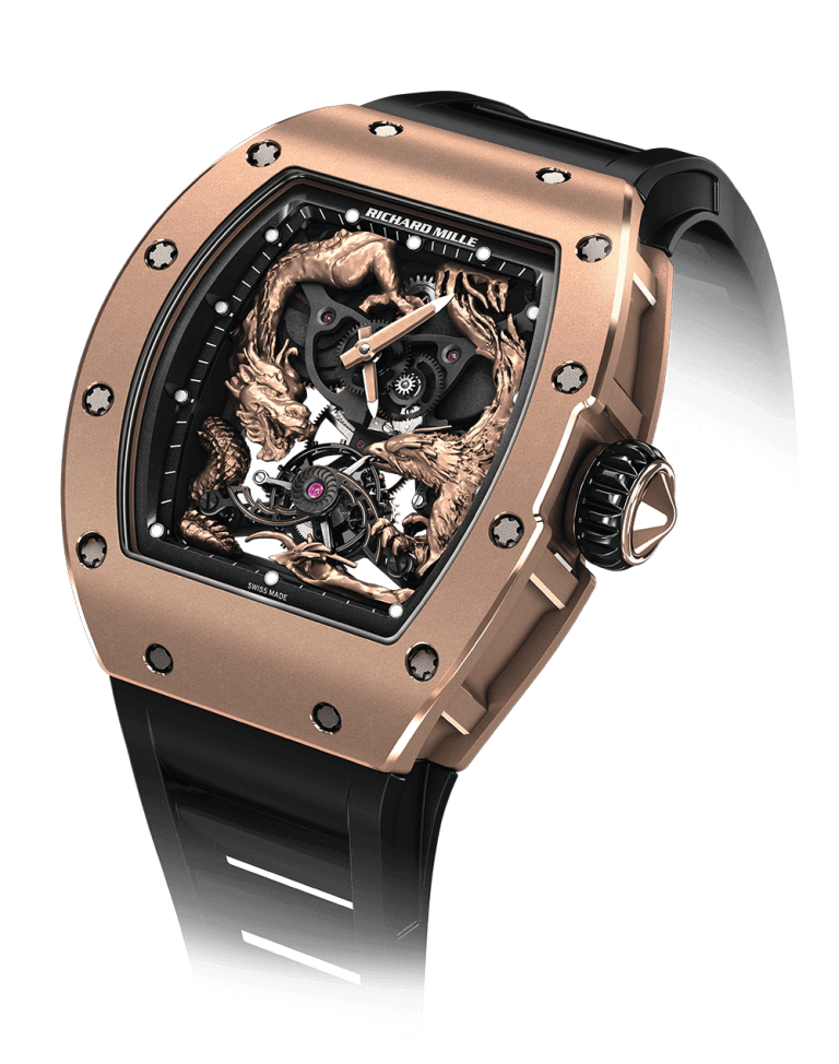 RICHARD MILLE RM PHOENIX AND DRAGON JACKIE CHAN 50mm RM 57-01 Squelette