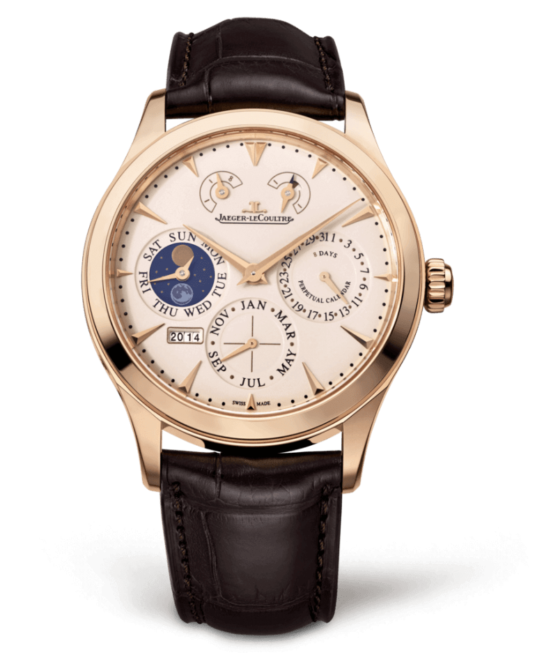 JAEGER-LECOULTRE MASTER EIGHT DAYS PERPETUAL 40mm 1612520 Opaline