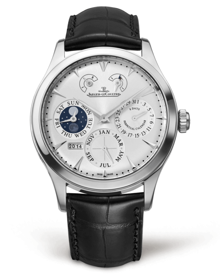 JAEGER-LECOULTRE MASTER EIGHT DAYS PERPETUAL 40mm 1618420 Silver