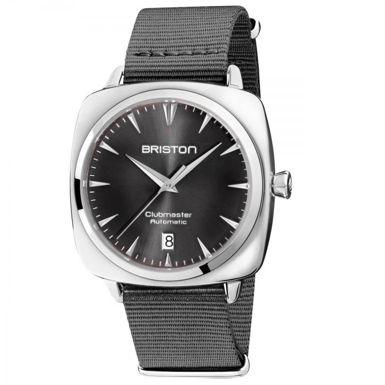 BRISTON CLUBMASTER ICONIC HMS 40mm 19640-PS-I-11-NG Gris