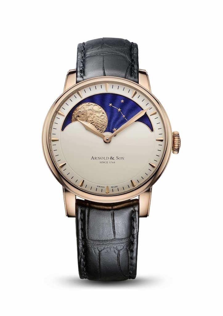 ARNOLD & SON ROYAL COLLECTION HM PERPETUAL MOON 42mm 1GLAR.I01A.C122A Opaline