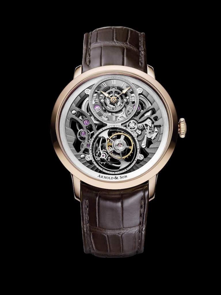 ARNOLD & SON INSTRUMENT COLLECTION UTTE SKELETON 42mm 1UTAR.S10A.C320A Squelette