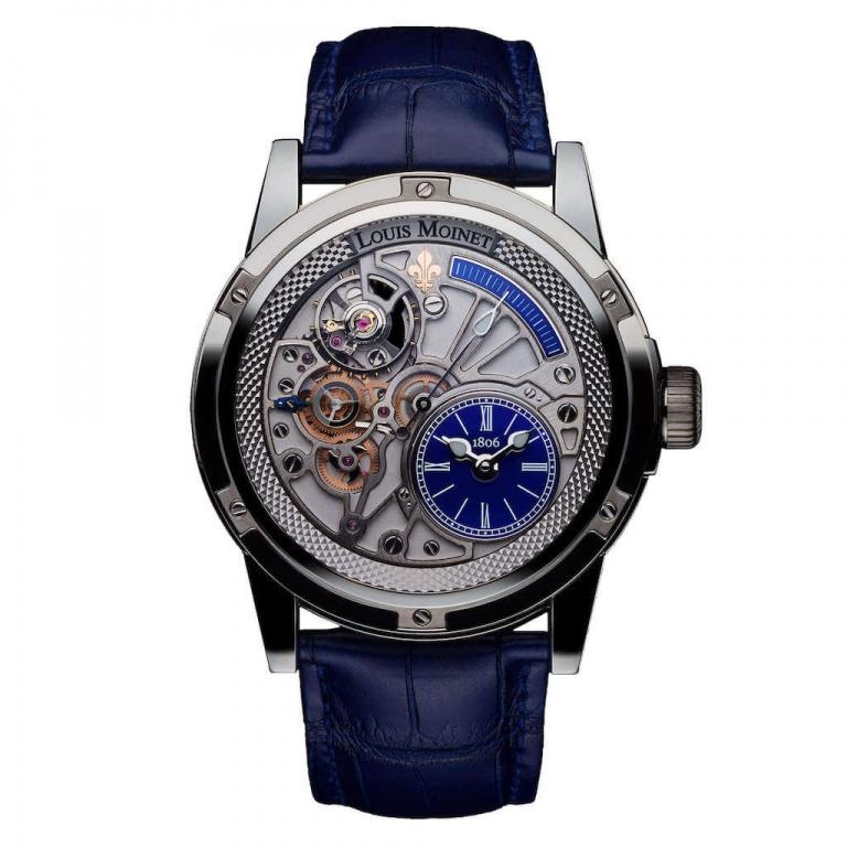 LOUIS MOINET 20-SECOND TEMPOGRAPH LIMITED EDITION 43.5mm LM-39.20.20 Blue