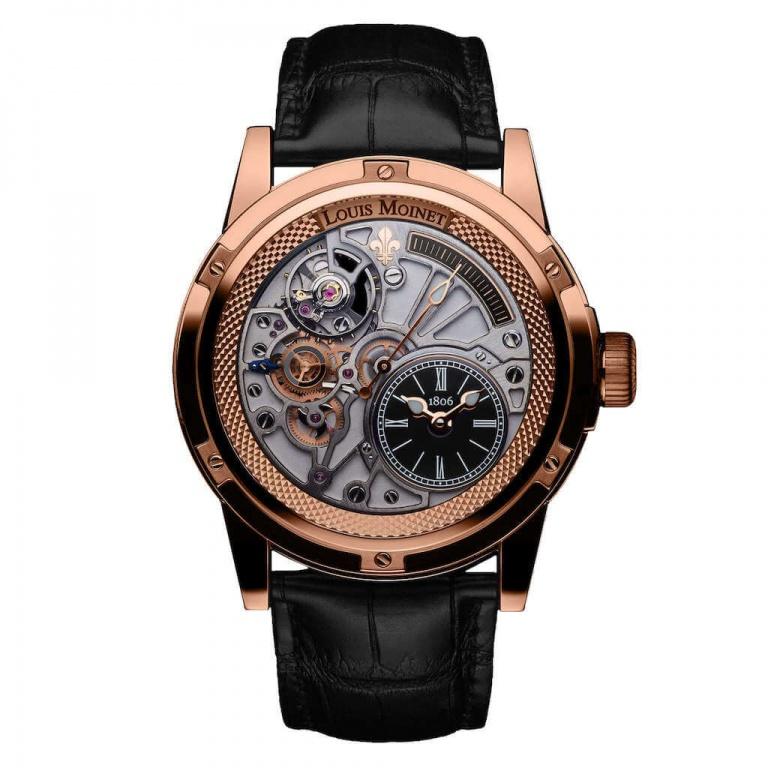 LOUIS MOINET 20-SECOND TEMPOGRAPH LIMITED EDITION 44mm LM-39.50.50 Black