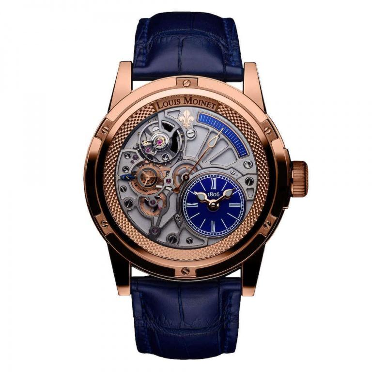 LOUIS MOINET 20-SECOND TEMPOGRAPH LIMITED EDITION 44mm LM-39.50.20 Blue
