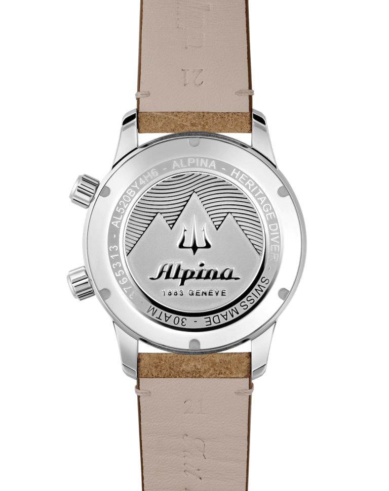 ALPINA SEASTRONG DIVER HERITAGE 42mm AL-520BY4H6 Noir