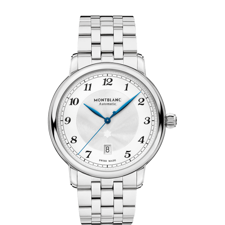 MONTBLANC STAR LEGACY AUTOMATIC DATE 42MM 42mm 117324 Silver