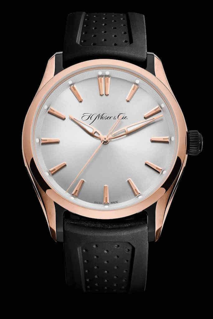 H. MOSER & CIE PIONEER CENTRE SECONDS 42.8mm 3230-0900 Silver