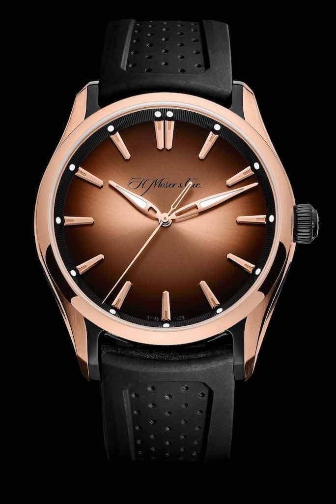 H. MOSER & CIE PIONEER CENTRE SECONDS 42.8mm 3230-0901 Brown