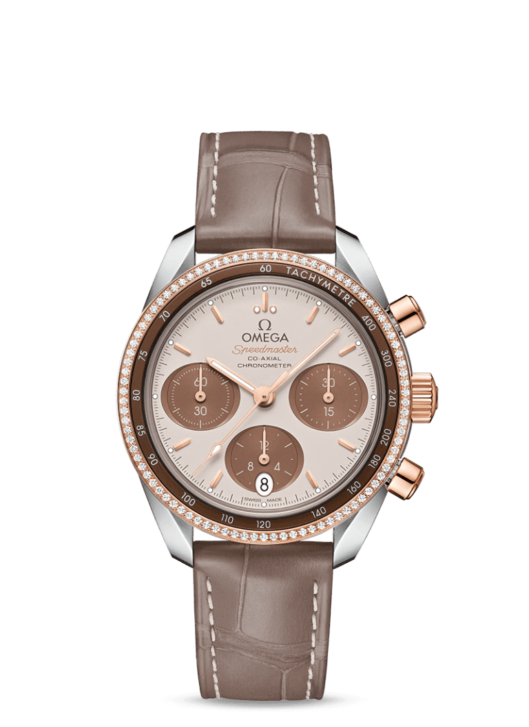 OMEGA SPEEDMASTER CO-AXIAL 38mm 38mm 324.28.38.50.02.002 Brown