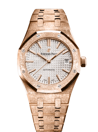 AUDEMARS PIGUET ROYAL OAK FROSTED GOLD 37mm 15454OR.GG.1259OR.01 Silver