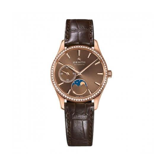 ZENITH ELITE ULTRA THIN LADY MOONPHASE 33mm 22.2310.692/75.C709 Brown