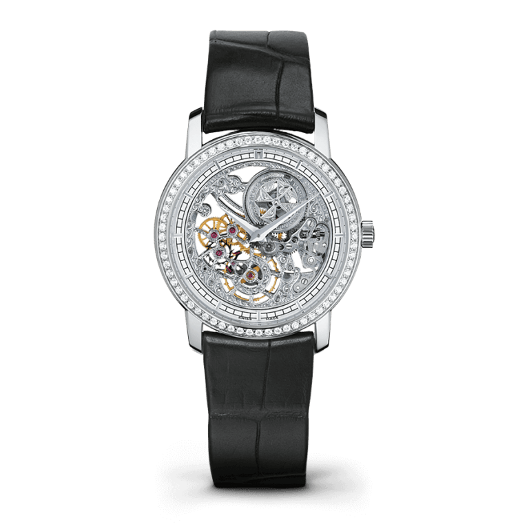 VACHERON CONSTANTIN TRADITIONNELLE 30MM OPENWORKED SMALL MODEL 30mm 33558-000G-9394 Skeleton