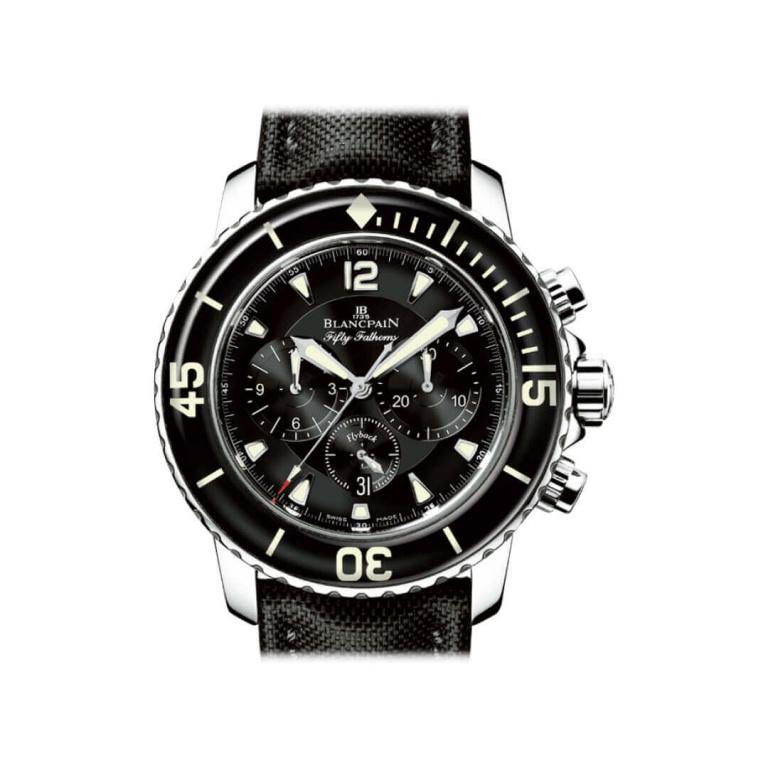 BLANCPAIN FIFTY FATHOMS FLYBACK CHRONOGRAPH 45mm 5085F-1130-52A Black