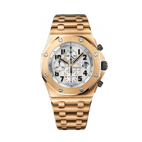 AUDEMARS PIGUET ROYAL OAK OFFSHORE CHRONOGRAPH 42MM 42mm 26170OR.OO.1000OR.01 White
