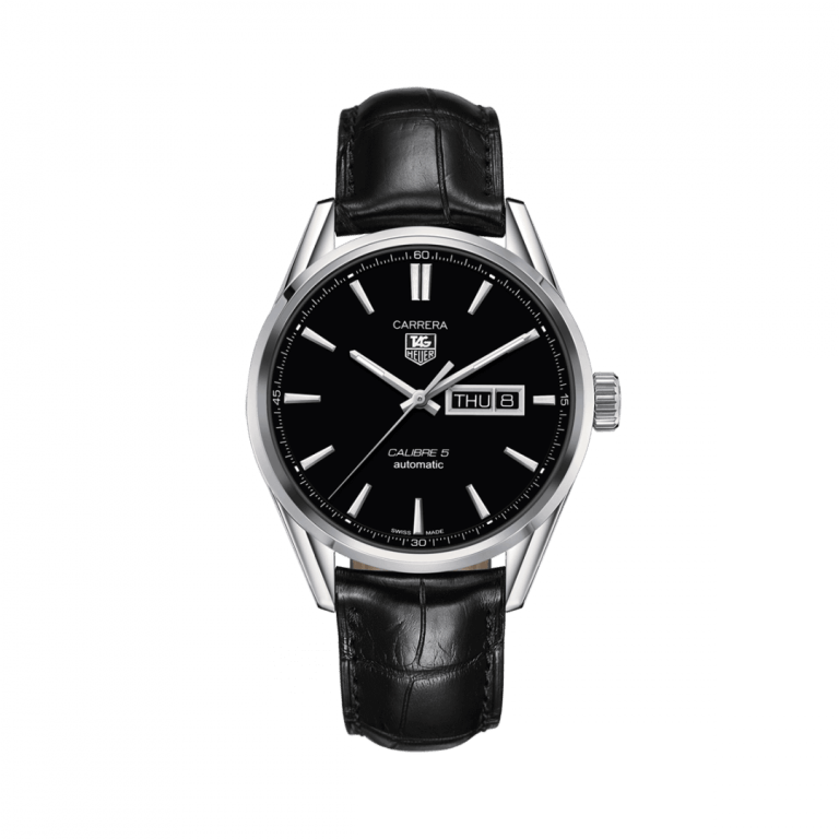 TAG HEUER CARRERA AUTOMATIC DAY DATE 41MM 41mm WAR201A.FC6266 Noir