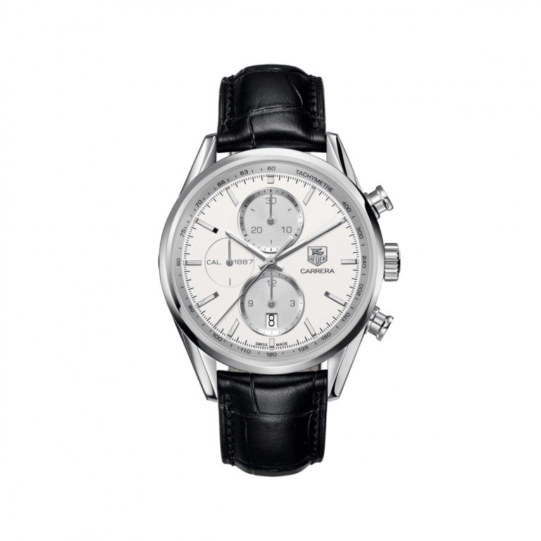 TAG HEUER CARRERA CHRONOGRAPH AUTOMATIC 41mm CAR2111.FC6266 White