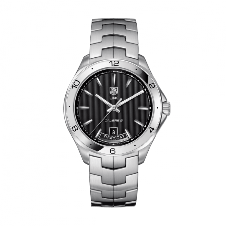 TAG HEUER LINK AUTOMATIC DAY DATE 42mm WAT2010.BA0951 Black