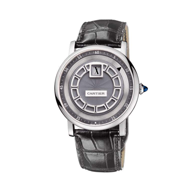 CARTIER ROTONDE JUMPING HOURS 42mm W1553851 Grey