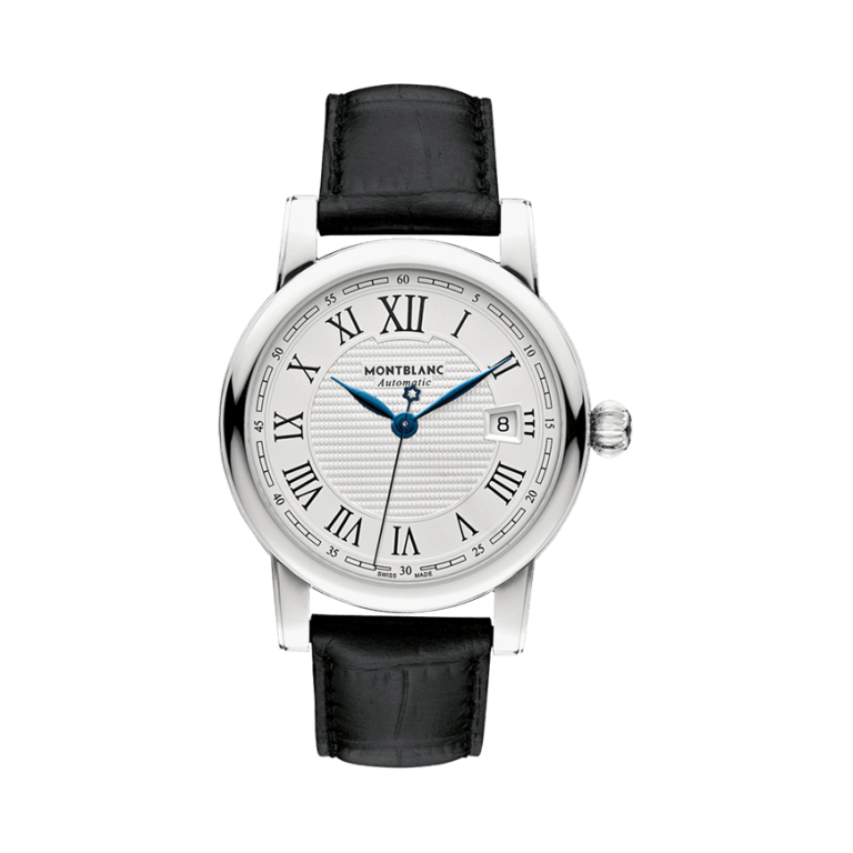 MONTBLANC STAR DATE AUTOMATIC 39mm 107114 Silver