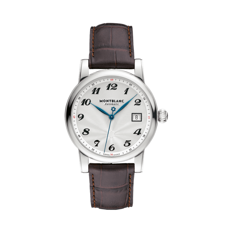 MONTBLANC STAR DATE AUTOMATIC 39mm 107315 Silver