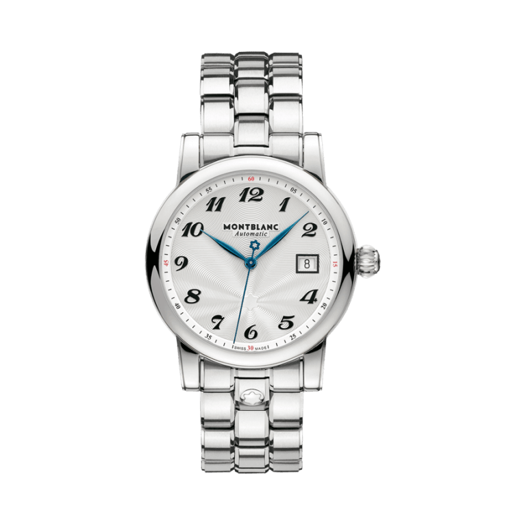 MONTBLANC STAR DATE AUTOMATIC 39mm 107316 Silver