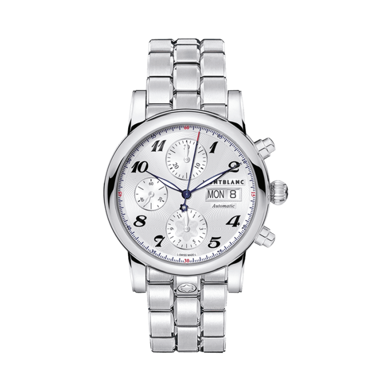 MONTBLANC STAR CHRONOGRAPH AUTOMATIC 39mm 106468 Silver