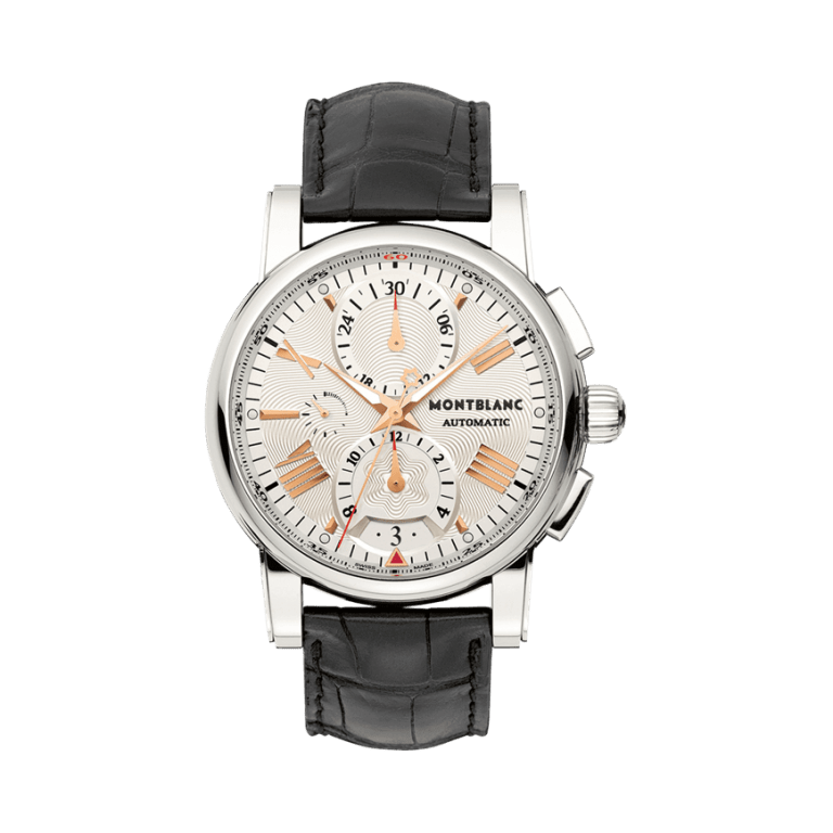 MONTBLANC STAR 4810 CHRONOGRAPH AUTOMATIC 44mm 105856 Silver