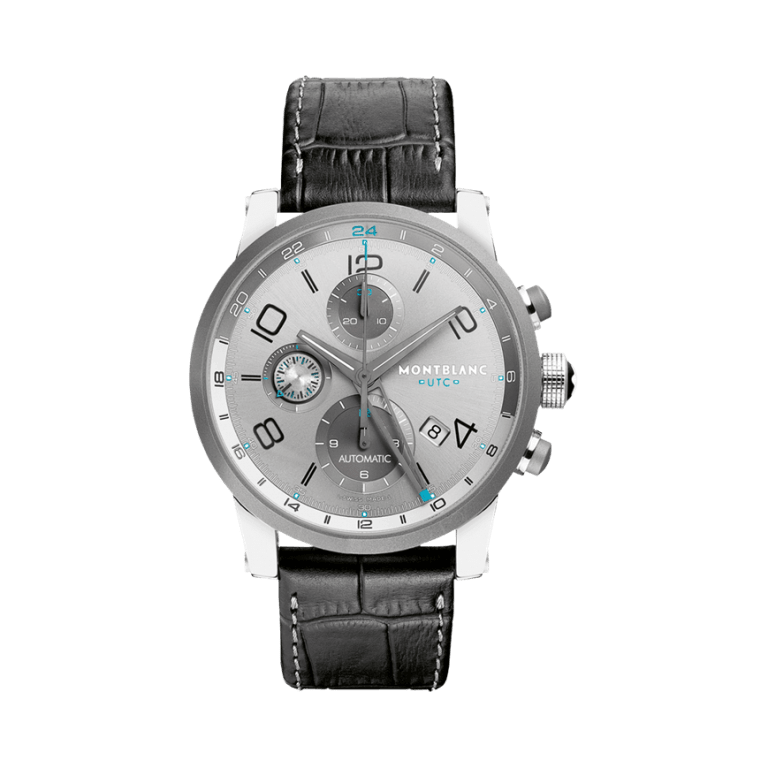 MONTBLANC TIMEWALKER CHRONOVOYAGER UTC 43mm 107339 Grey