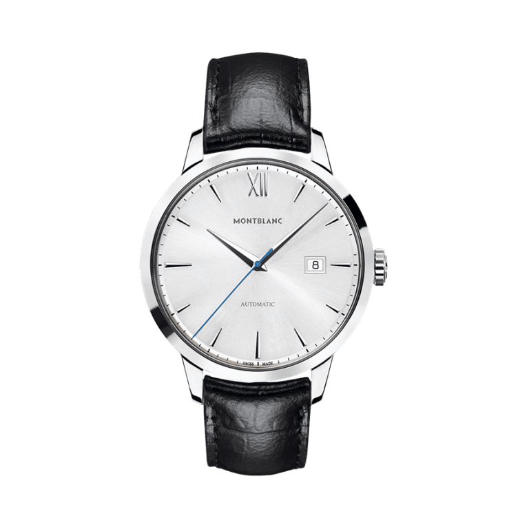 MONTBLANC HERITAGE SPIRIT DATE AUTOMATIC 39mm 111622 Silver
