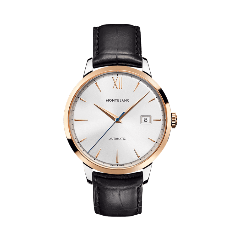 MONTBLANC HERITAGE SPIRIT DATE AUTOMATIC 39mm 111624 Silver