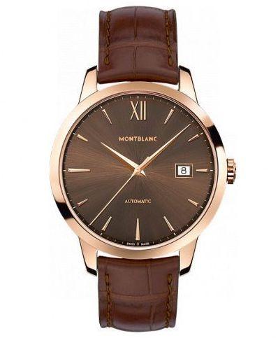 MONTBLANC HERITAGE SPIRIT DATE AUTOMATIC 39mm 111875 Brown