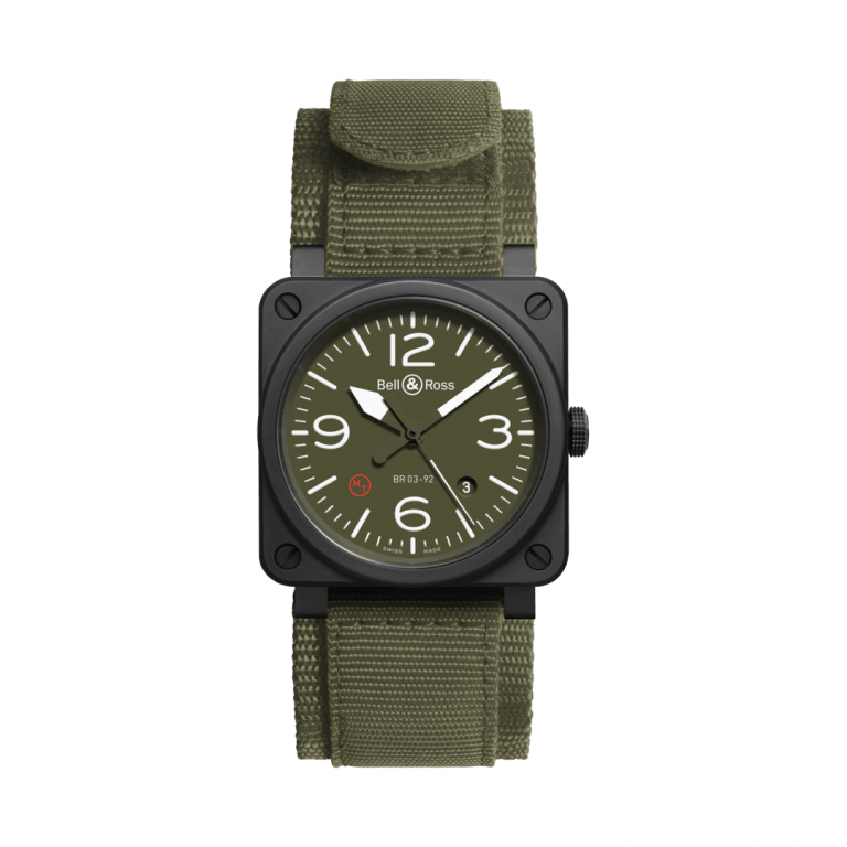BELL & ROSS INSTRUMENTS BR 03 BR 03-92 MILITARY TYPE 42mm BR0392-MIL-CE Other