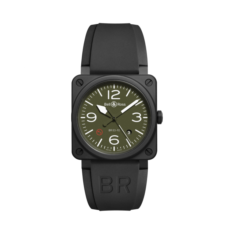 BELL & ROSS INSTRUMENTS BR 03 BR 03-92 MILITARY TYPE 42mm BR0392-MIL-CE Other