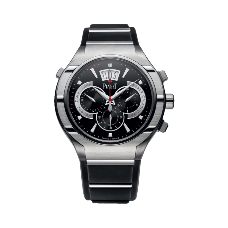 PIAGET POLO FORTYFIVE FLYBACK GMT 45mm G0A34002 Noir
