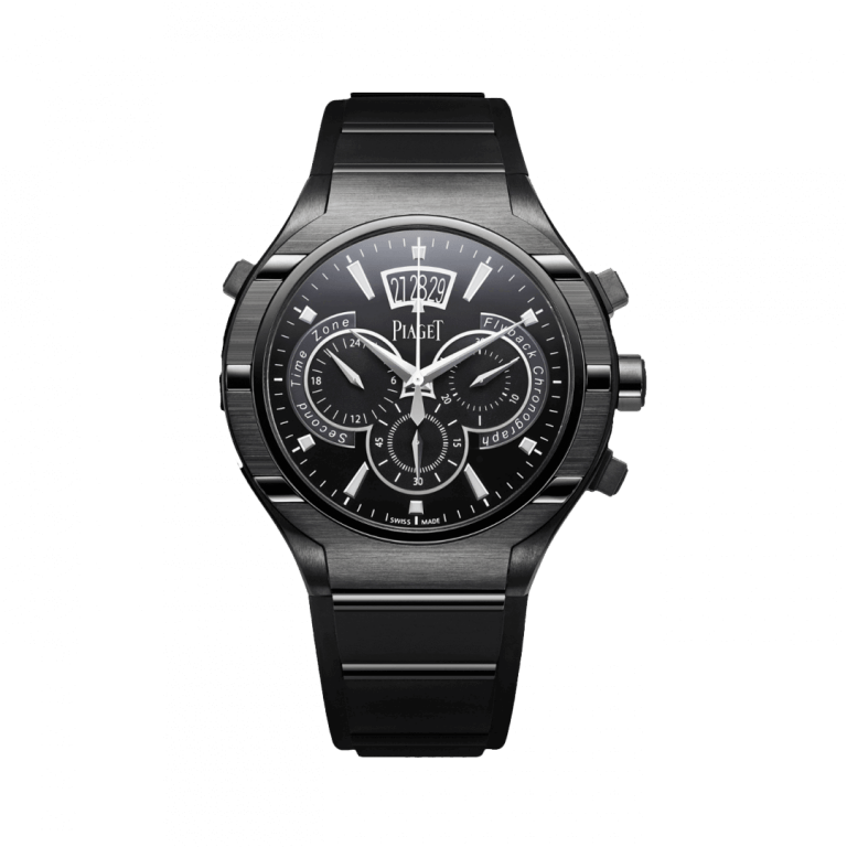 PIAGET POLO FORTYFIVE FLYBACK GMT 45mm G0A37004 Black