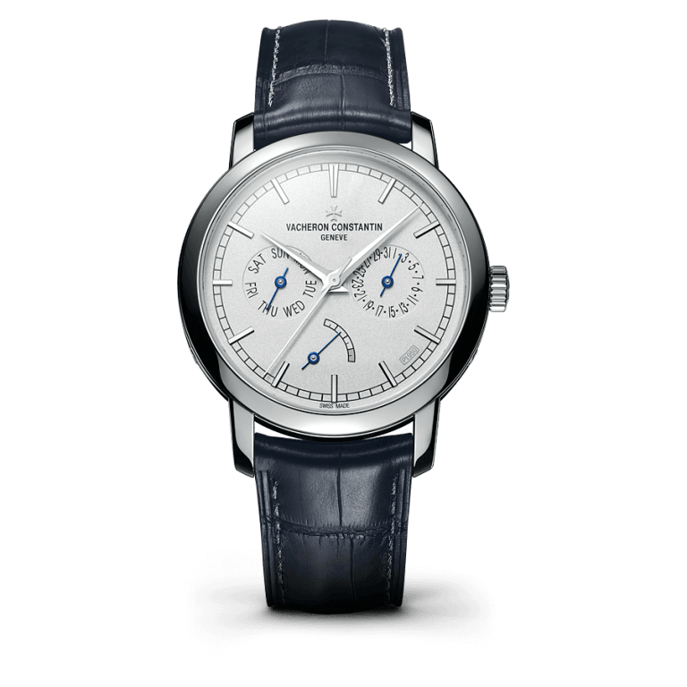 VACHERON CONSTANTIN TRADITIONNELLE 39.5MM DAY-DATE POWER RESERVE 39.5mm 85290-000P-9947 Silver