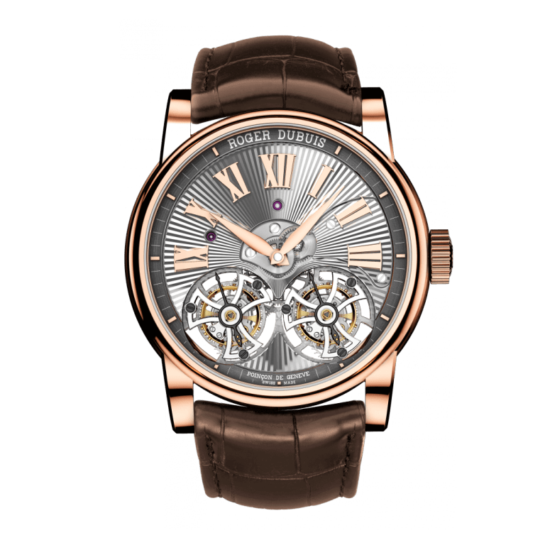 ROGER DUBUIS HOMMAGE DOUBLE FLYING TOURBILLON 42mm RDDBHO0563 Gris