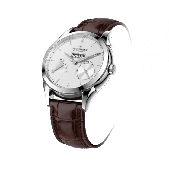 PEQUIGNET MANUFACTURE RUE ROYALE 42mm 9010233F CG White