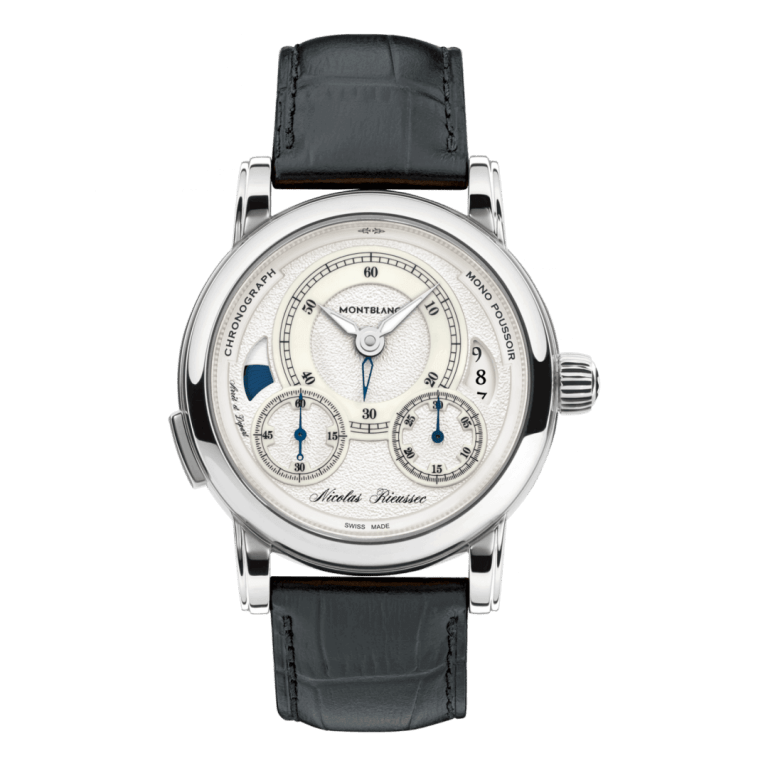 MONTBLANC NICOLAS RIEUSSEC HOMAGE TO NICOLAS RIEUSSEC II LIMITED EDITION 43mm 111873 Silver