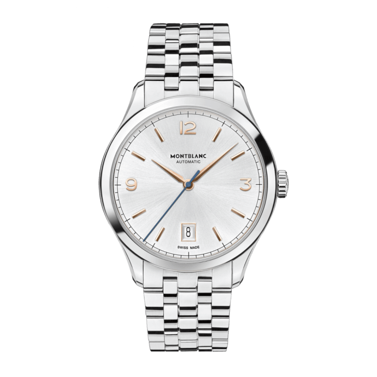 MONTBLANC HERITAGE CHRONOMETRIE AUTOMATIC 38mm 112519 Silver